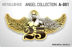 Номер на дверь METALLBOX ANGEL Collection, ангел, крылья