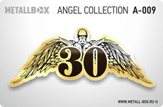 Номер на дверь METALLBOX ANGEL Collection, ангел, крылья