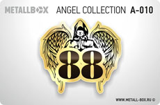 Номер на дверь METALLBOX ANGEL Collection, ангел, крылья