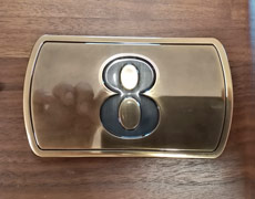 Таблички указатели из металла